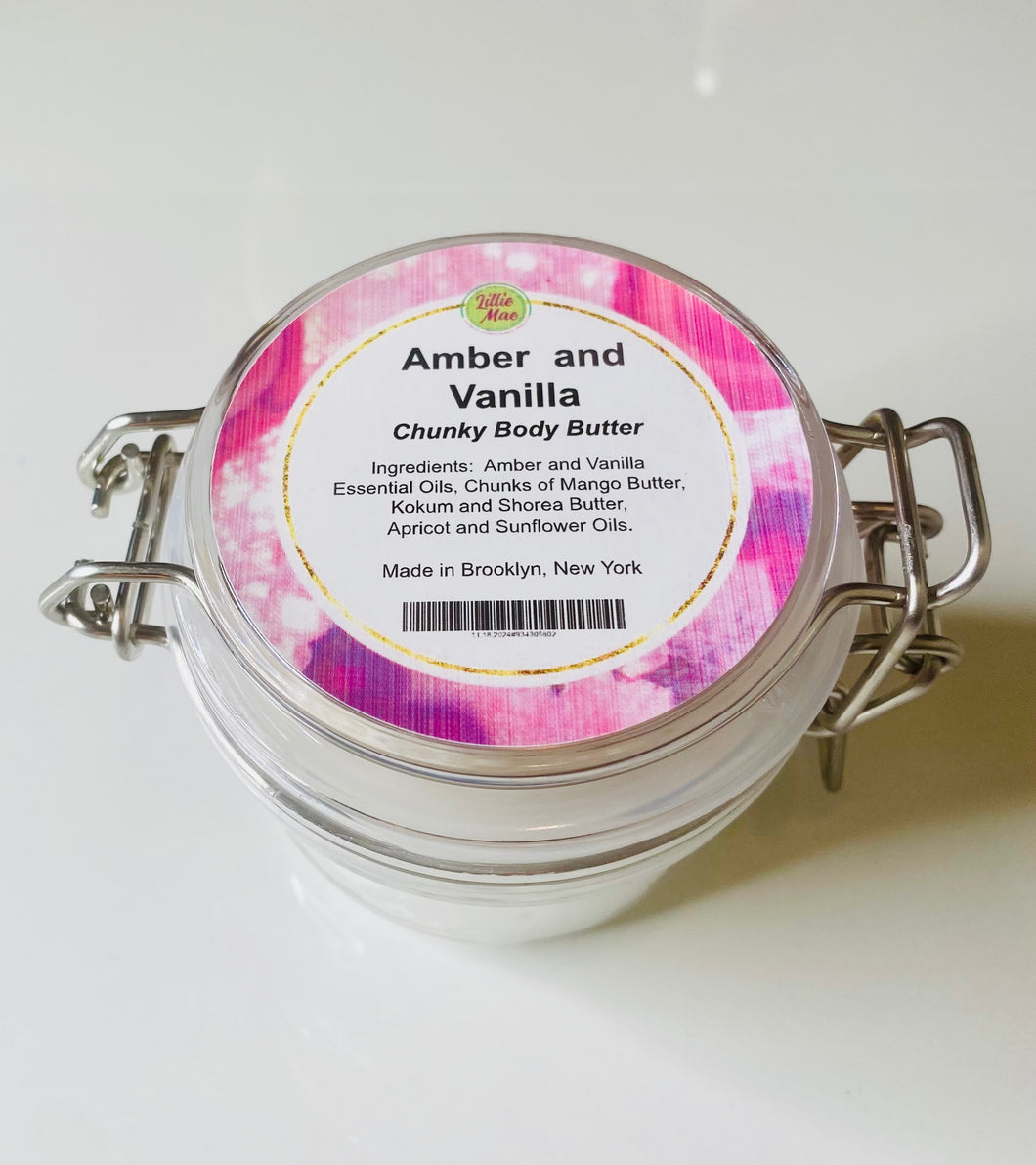 Amber and Vanilla Body Butter